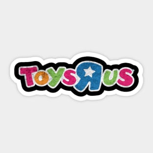 Toys-R-Us black Sticker